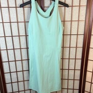 ZELOS Light Green Sleeveless Midi Dress